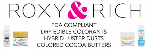 Roxy & Rich Coloring, Luster Dust & Cocoa Butters Preorder Event