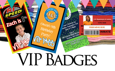 VIP BADGE Invitations