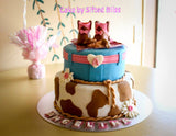 Edible Bandana Handkerchief on Wafer Paper
