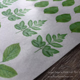 Custom Leaves for Flower Making on Edible Wafer Paper - Never Forgotten Designs