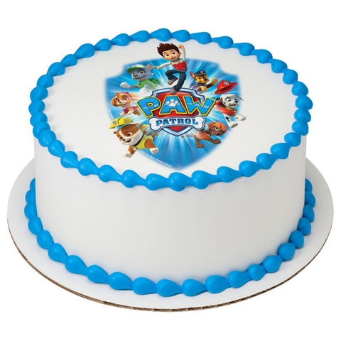 Officially Licensed Paw Patrol Edible Cake Image Toppers