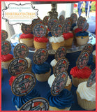 Custom Printable Cupcake Toppers - Never Forgotten Designs