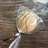 Basketball Party Favor Lollipop Suckers