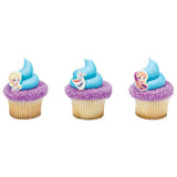 Sugarsoft Frozen Elsa and Anna Edible Decorations Cupcakes