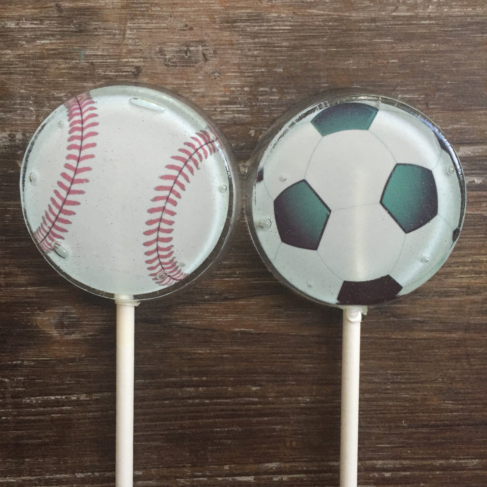 Sports Ball Lollipops Never Designs
