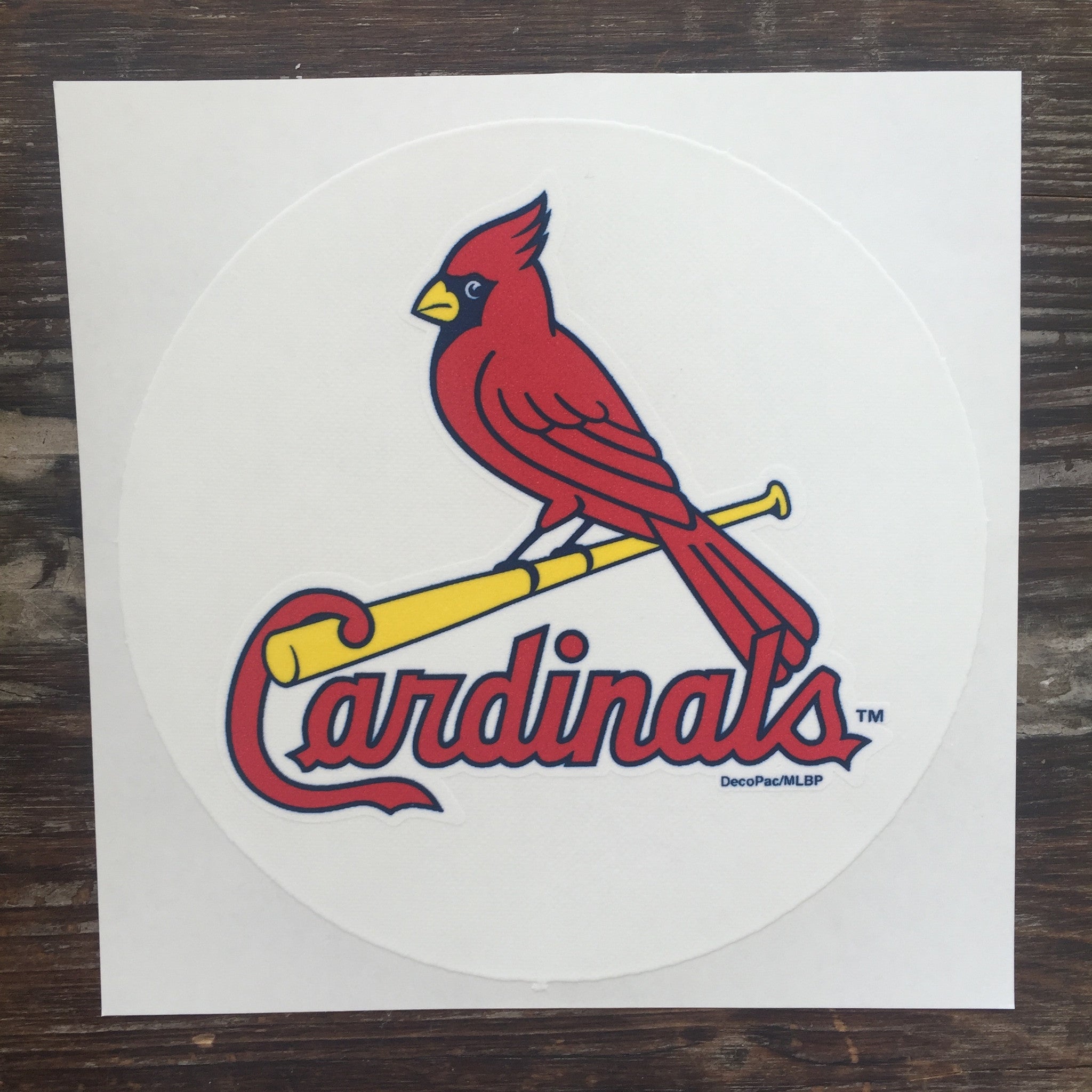 Officially Licensed Edible STL Cardinals Cake Topper