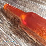 Edible Sugar Beer Bottle Half Lifesize - Never Forgotten Designs