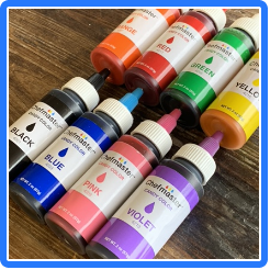 Chef Master Chocolate Gel Candy Colors