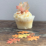 Edible Medium Autumn Leaves