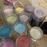 Flash Dust ™ Edible Glitter All 16 Color Set