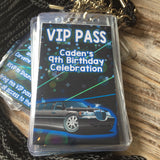 COMPLETE VIP INVITAITON BADGES FOR PARTY LIMO BUS EVENTS - Never Forgotten Designs