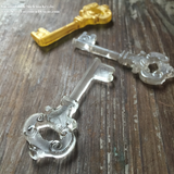 Sugar Glass Key Cupcake Topeprs