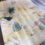 Edible Aged Pirate Map on Wafer Paper - Never Forgotten Designs
