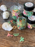Fiesta Shapes Cactus Margarita Sombero Lime Sun Edible Fun Food Sprinkles