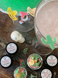 Fiesta Shapes Cactus Margarita Sombero Lime Sun Edible Fun Food Sprinkles