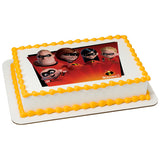 Officially Licensed Incredibles 2 Edible Cake Image Toppers