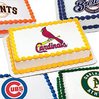 MLB® Officially Licensed PhotoCake® Edible Cake Images