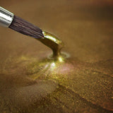 Edible Metallic Paint by Rainbow Dust in Gold - Silver - Pearl - White & Purple