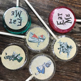 Alice in Wonderland Candy Lollipops