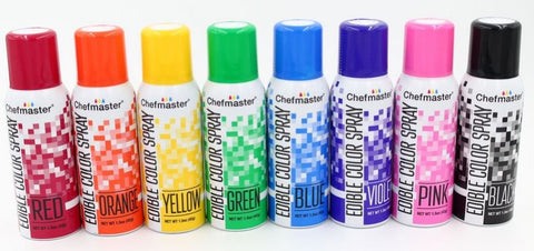 Chef Master Food Coloring Spray Color
