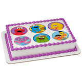 Officially Licensed Sesame Street Elmo Edible Cake Image Toppers