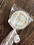 Boho Love Wreath Lollipops