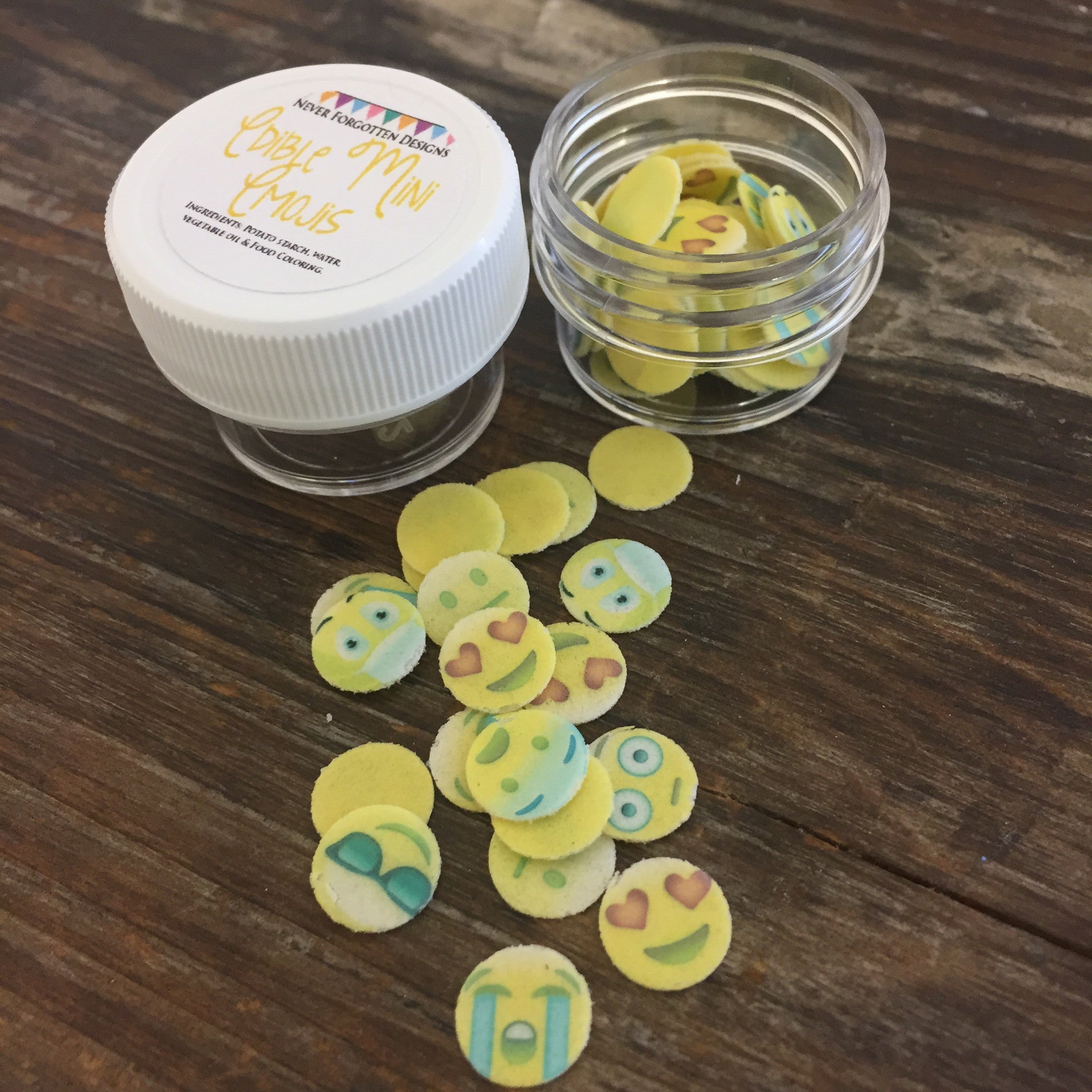 Edible Emoji Fun Food Sprinkles