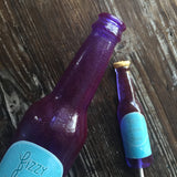 Fizzy Lifting Drink Grape Soda Bottle Lollipop