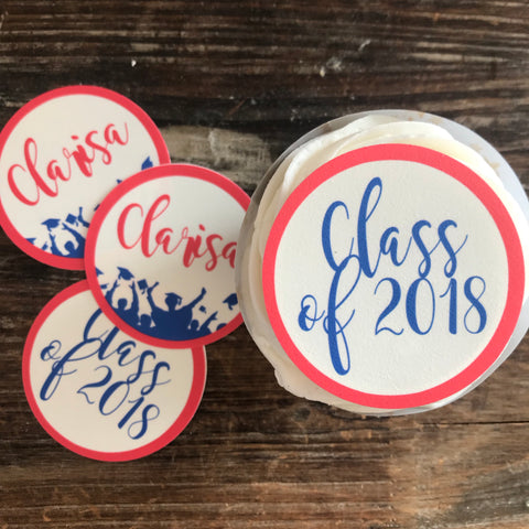 Custom Graduation Edible Frosting Images