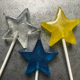 Sparkle Star Lollipops