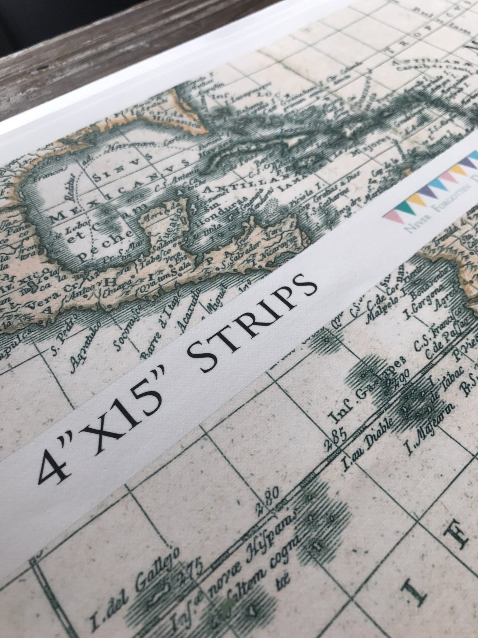 Custom Vintage Nautical Map Atlas Edible Cake Wraps Images