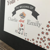 For the Record Wedding Signage