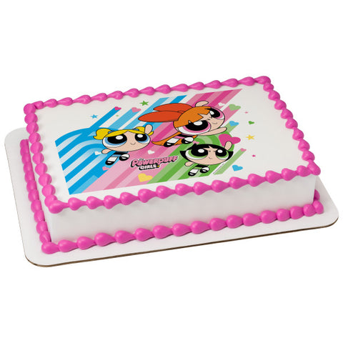 Officially Licensed Powerpuff Girls Edible Cake Image Toppers